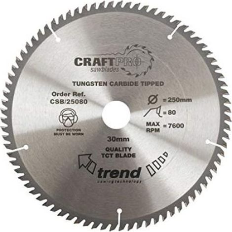 TREND CRAFT SAW BLADE 315 X 72T X 30