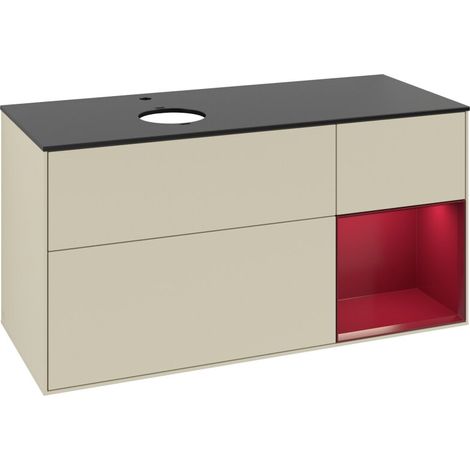 Villeroy & Boch F812HBHJ Meuble sous-lavabo Finion F81 (1/3)