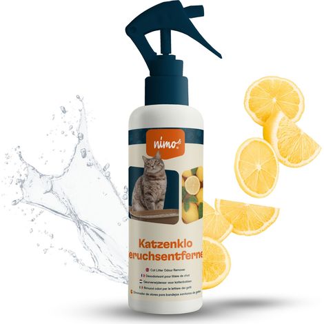 nimo Katzenklo Geruchsentferner - Neutralisierendes Spray gegen Gerüche und Urin - 0.25 l (1/5)