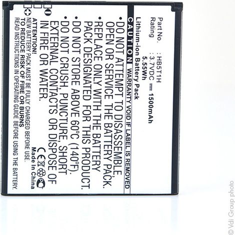 NX - Batterie téléphone, smartphone, GSM pour Huawei 3.7V 1500mAh - HB5T1H