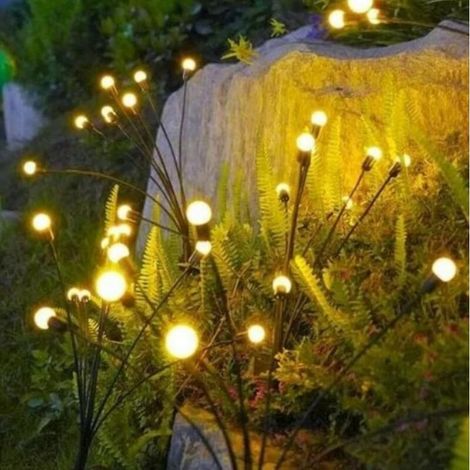 Lumière solaire extérieure pour pelouse Patio Swing Waterproof Ground Light-6 Head, 7011cm, 1.2V/600MA, 1pc (1/4)