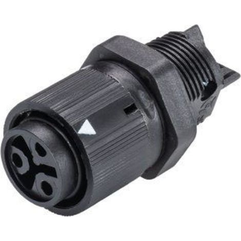 Wieland Electric 46.031.5053.1 Rundstecker Buchse, Einbau Gesamtpolzahl: 2 + PE Serie (Rundsteckverb