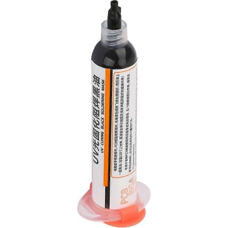 1 pièce de masque de soudure à polymérisation UV, noir, pour circuits imprimés BGA
