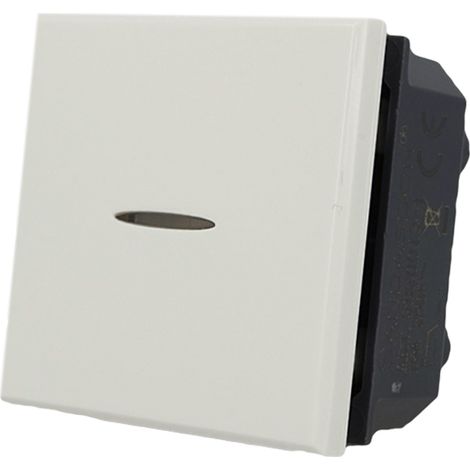 Interruttore Assiale 2M 1P 16A Bianco Compatibile Bticino Axolute (1/3)