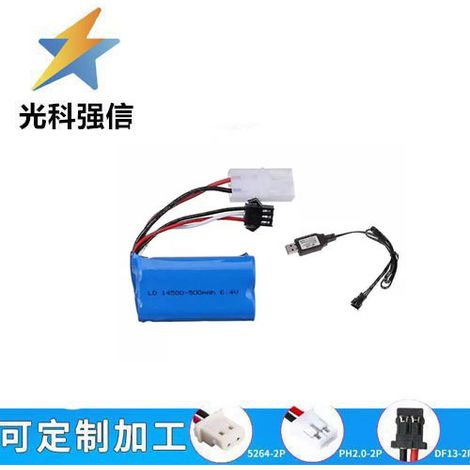 Includes charger, 6.4V 14500 polymer lithium battery, 500mAh, air purifier, water purifier, toy speaker, LED.