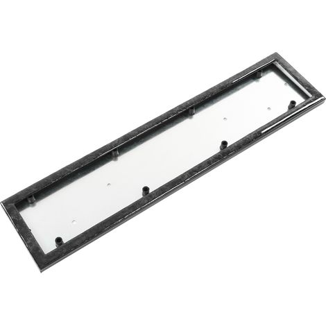 Cadre de plaque d'immatriculation brillant en fibre de carbone forgé, léger et robuste, remplacement pour BMW F30 F20 F34 F80 F87 (1/5)