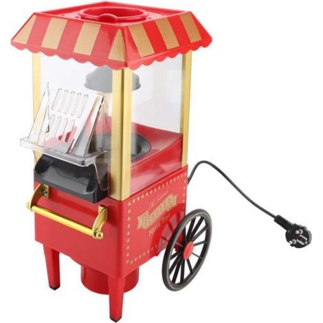 Machine à pop-corn - - Électrique - 1200W - Compact - Facile à nettoyer (1/3)