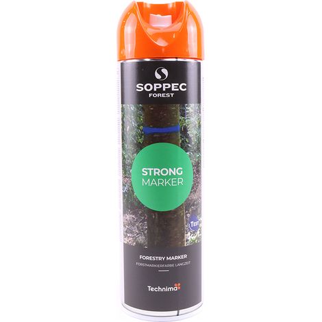 Peinture forestière orange 500mL SOPPEC PA131706 (1/4)