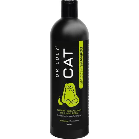 Dr lucy - cat smooth shampoo 500 ml champú concentrado suavizante para gatos de pelo largo