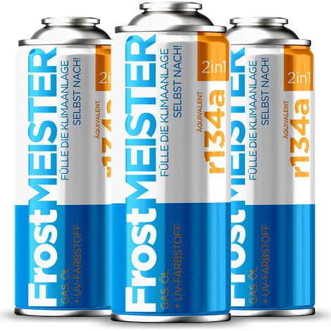 Frostmeister 2w1 400ml - 3x Puszka R134a (1/5)