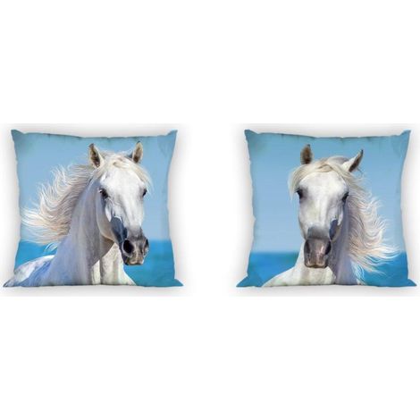 Federa 40x40 Cotone Cavallo
