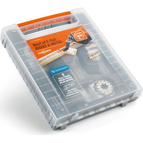 Set de lames oscillantes FEIN Best of E-Cut Starlock bois métal