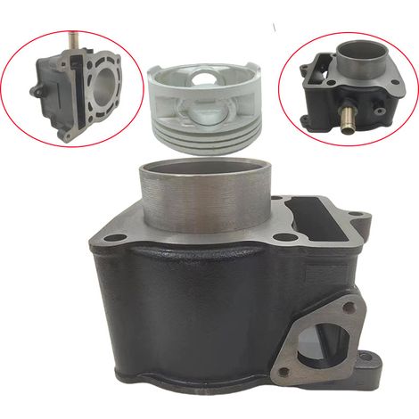 Kit Cylindre et Piston 53.7mm pour Yamaha YP125 / YP125E / XN125 - Ensemble Complet de Réparation Moteur 125cc (1/4)
