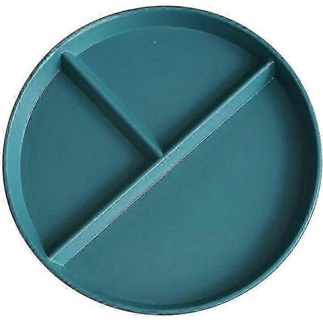Assiette à dîner RY-0135 23 cm, 3 compartiments, sans BPA, idéale pour le contrôle des portions. (1/5)