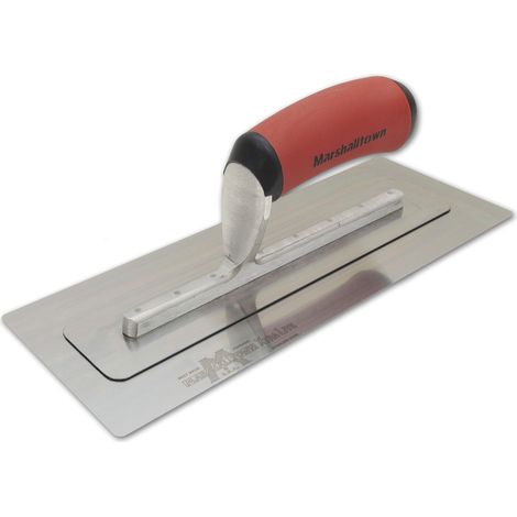 Frattazzo lisciante Marshalltown PermaFlex con lama molto flessibile, spatola leggera in acciaio inox, ideale per muratori a secco e stuccatori, dimensioni della frattazzo: 279x127 mm