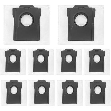 10 Dust Bags for Dreame L10s Pro Ultra Heat/L10s Ultra Gen 2/L10s&L50 Pro Ultra/L40 Ultra&Ultra AE/X30 Ultra/X40&X50 Ultra Complete/X40&X50 Master/Mova E30&Z50&V50 Ultra Vacuum Cleaner Replacement (1/5)
