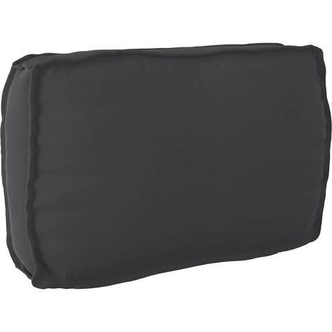 Kissen Schwarz 70 x 40 x 12 cm Oxford-Stoff