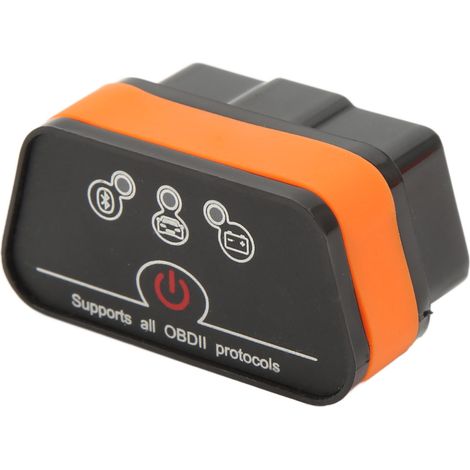 Ortviai Lecteur de codes défauts OBD2 Bluetooth 3.0 pour iOS et Android avec affichage en temps réel de la pression d'huile (1/5)