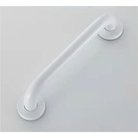 Blanc 400mmBarre d'Appui Douche , Poignée de Douche de Sécurité, Barre d'Appui WC Handicapé, Barre de Soutien pour Toilette, Barre de Maintien Douche et WC TRIMEC (1/4)
