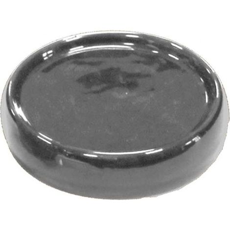 Porte Savon en Céramique "Bullea" 10cm Anthracite (1/2)