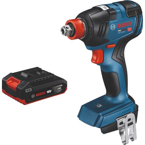 Visseuse à chocs sans fil Bosch GDX 18V-200 Professional 18 V 200 Nm sans balais + 1 batterie 2,0 Ah - sans chargeur (1/5)