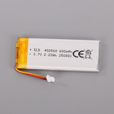 402560 Polymer-Energiespeicherbatterie, 600 mAh Kapazität, geeignet für medizinische Geräte und digitale Geräte, 3,7 V Lithium-Batterie, volle Kapazität und ausreichende Leistung. (1/5)