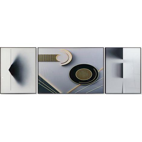 DKD Home Decor Cuadro Abstracto Moderne 240x80 cm (1/3)