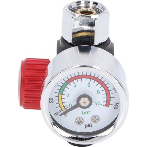 Hochpräziser Luftdruckregler für Spritzanwendungen, Aluminium, 1/4 Zoll NPT (1/5)