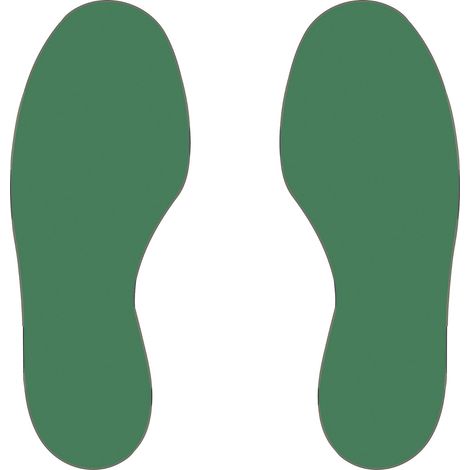 FRANKEL kaiserkraft, Marquages des sols en PVC, pieds, 25 (1/3)