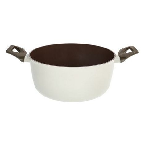 Casseruola 24 cm con 2 manici in alluminio forgiato – Rivestimento antiaderente 4 strati PFAS Free (1/2)