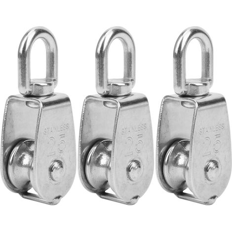 Hochleistungsfähige 25-mm-Heberolle aus Edelstahl 304 für Yachtrigging und Zubehör
