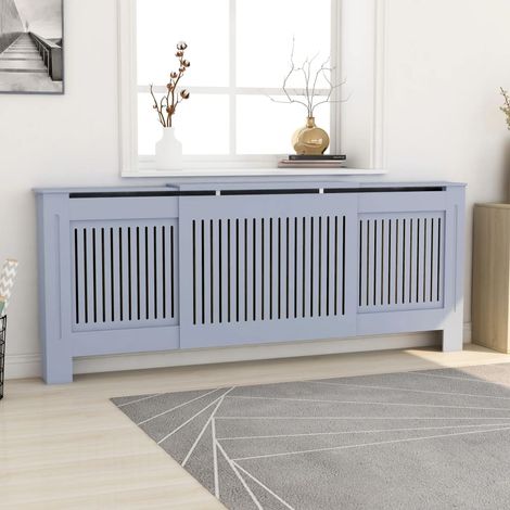 FIMEI Cache-radiateur MDF Gris 205 cm (1/5)
