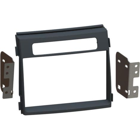 Facade autoradio 2DIN compatible avec Kia Soul ap11 Noir
