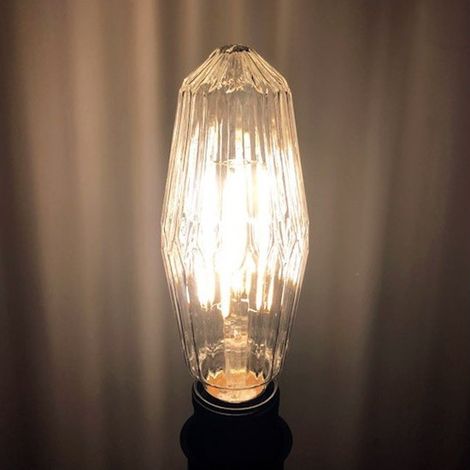 Ampoule Led E27 Transparente Spoutnik D. 6 Cm (1/3)