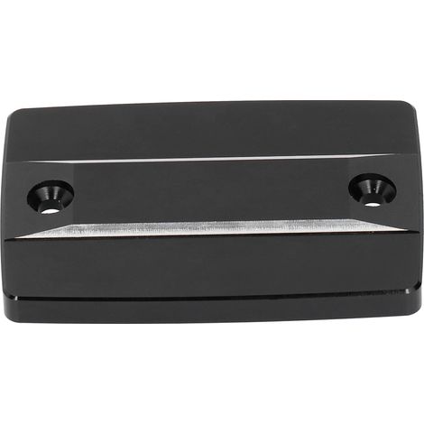 Bouchon de réservoir de liquide de frein avant en alliage d'aluminium, compatible avec Yamaha MT-07/09 FZ1/FZ8 XJ6 (noir) (1/5)