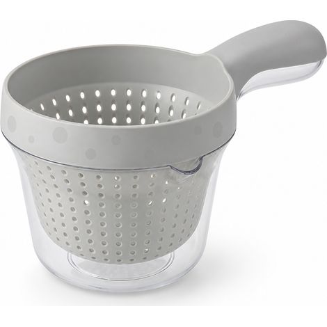 panier égouttoir de cuisine gris à double paroi modele 3