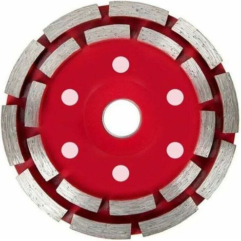 Disco abrasivo diamantato da 125 mm per levigatura di cemento, pietra, mattoni, marmo e granito - Ideale per utensili rotanti Dremel - Quantità: 1 (1/4)