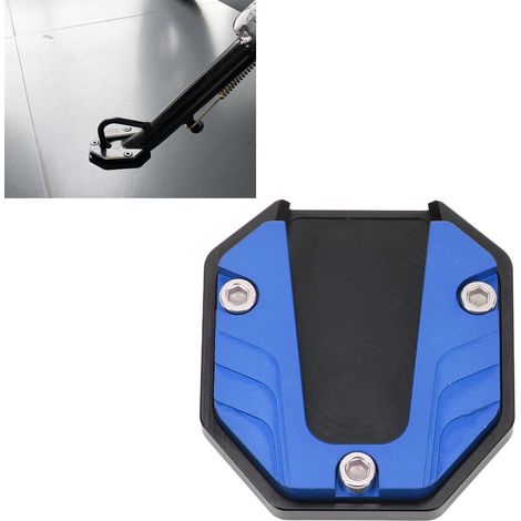 Motorrad-Fußrastenverlängerung, Fußrastenverlängerung, Fußrasten-Trägerplatte, Motorradzubehör, blau (1/5)