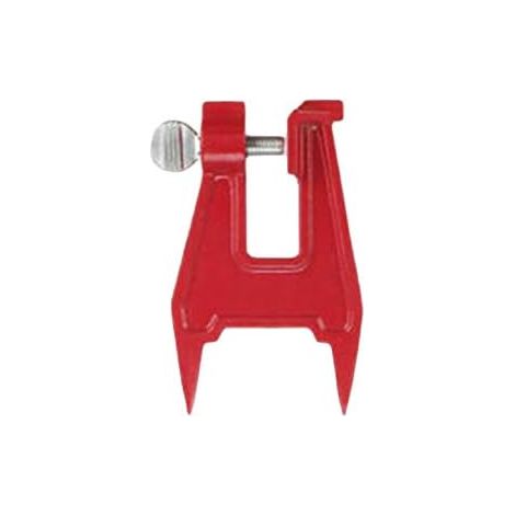 Affûtage de chaîne de tronçonneuse, outil d'affûtage, étau, guide-chaîne, pince, accessoires pour limes de tronçonneuse, porte-chaîne professionnel - rouge (1/5)
