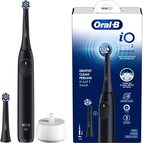 Oral-B - Spazzolino elettrico iO Series 2, nero 8700216615266