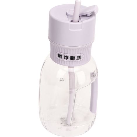 Blender portable de sport pour l'extérieur, grand format (1000 ml), pour jus de fruits et glace pilée, couleur violette. (1/5)