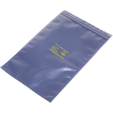 TRU COMPONENTS Sachet antistatique (ESD) (L x l) 250 mm x 150 mm blindé Lettre d'identification ESD S refermable 1 pc(s) S470491 (1/3)