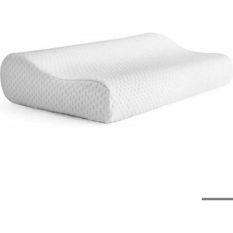 Oreiller cervical mémoire de forme - Nosheir - Ergonomique, anti-ronflement, soutien cou/épaules (1/4)
