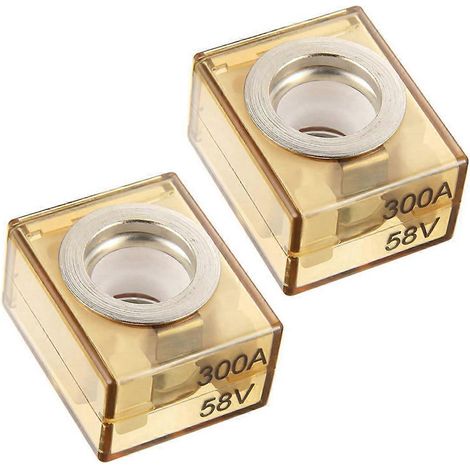 Fusible de borne 300 A pour batterie marine, étanche IP66, pour la protection des circuits et des stations de charge marines 300 A (1/4)