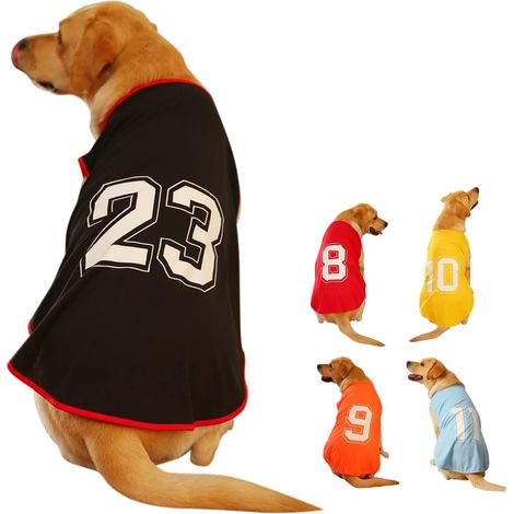 Number23 Summer Basic Vest puppy respirant t t - shirt PET gilet sans manches vêtements (4xl, noir) (1/5)