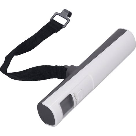 Balance portative pour bagages, sans piles, secouez-la pour peser, ABS léger, pèse-bagages de voyage, outil de pesage manuel, compact et pratique. (1/5)