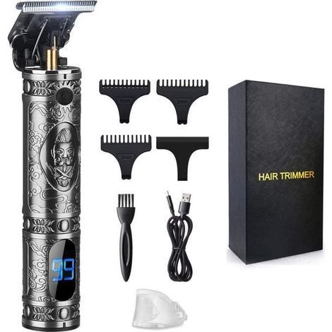 SURKER USB Tondeuse à Cheveux Professionnelle Tondeuses Sans Fil Rasoir à Barbe Tondeuse Kit rechargeable-Ywey (1/5)