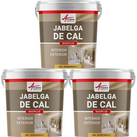 Cal a brocha para paredes exteriores e interiores - BADIPLUS