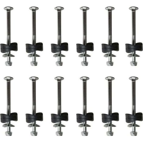 Lot de 12 entretoises de trampoline avec vis pour fixer le trampoline - Accessoires de rechange pour trampoline (1/5)