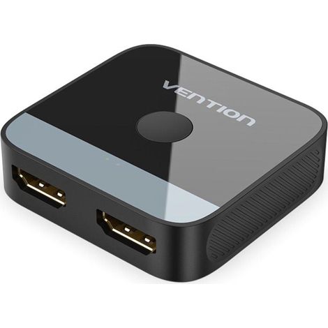 Vention 2-Port HDMI Bi-Direction 4K Switcher Black ABS Type